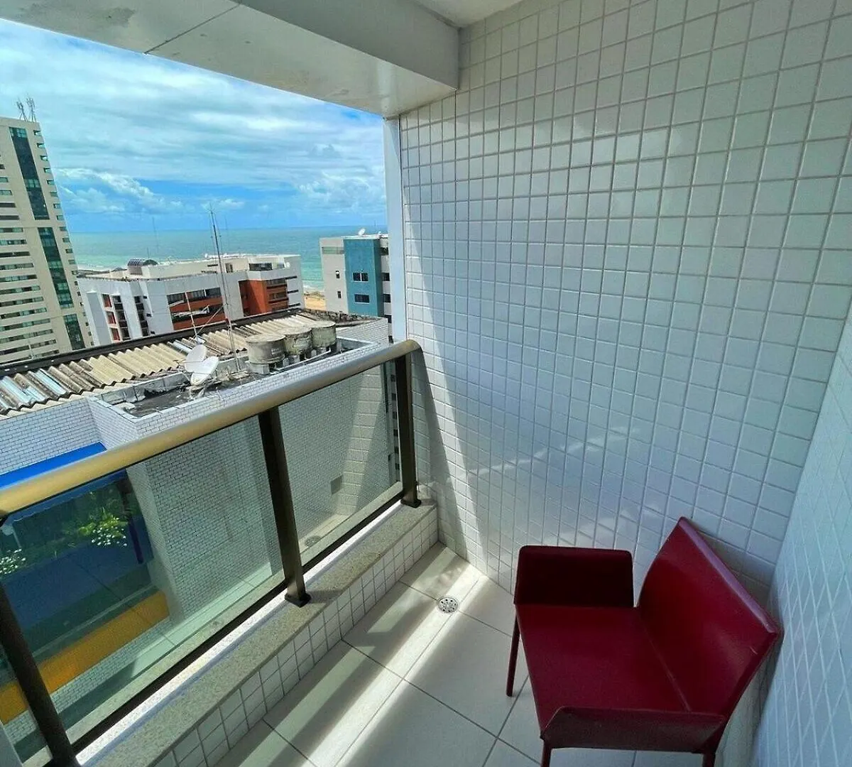 Apartment Bcex 1108 - Suite Luxo A Beira Mar C/Varanda Recife Brazil